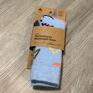 Burton kid’s performance midweight sock